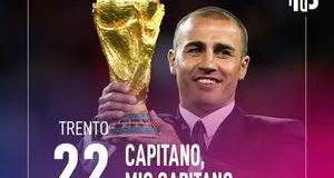 Cannavaro nuovo mister del Benevento, dà forfait a Trento