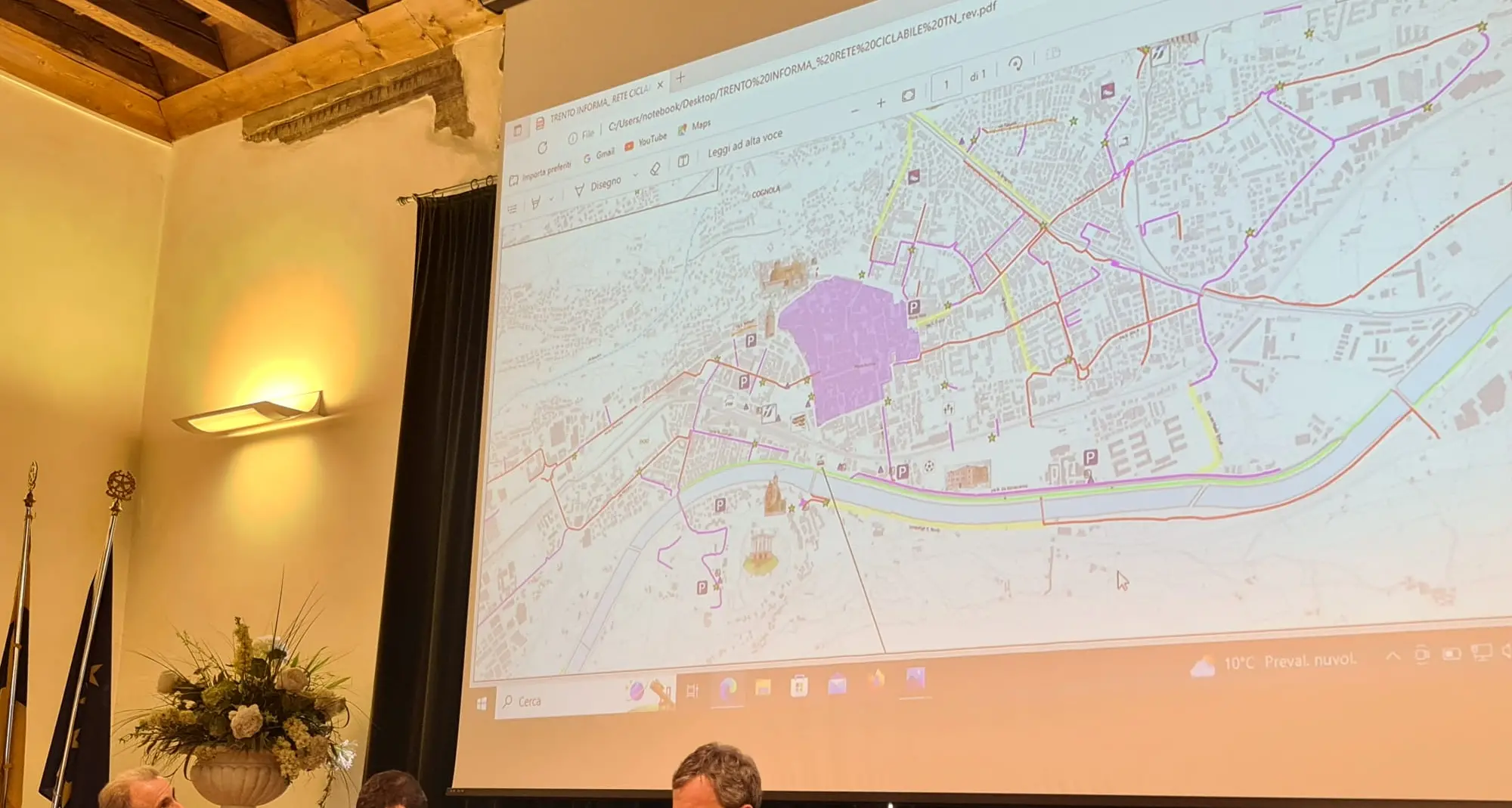 Trento, al via i lavori della nuova pista ciclabile da Piedicastello al parco ex Michelin