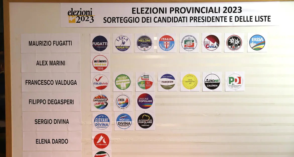 Elezioni provinciali, sorteggiato l'ordine dei candidati e delle liste collegate