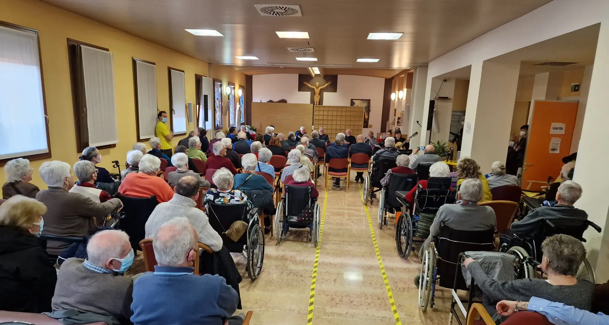 All’Apsp di Brentonico lo sport volano di benessere e inclusione
