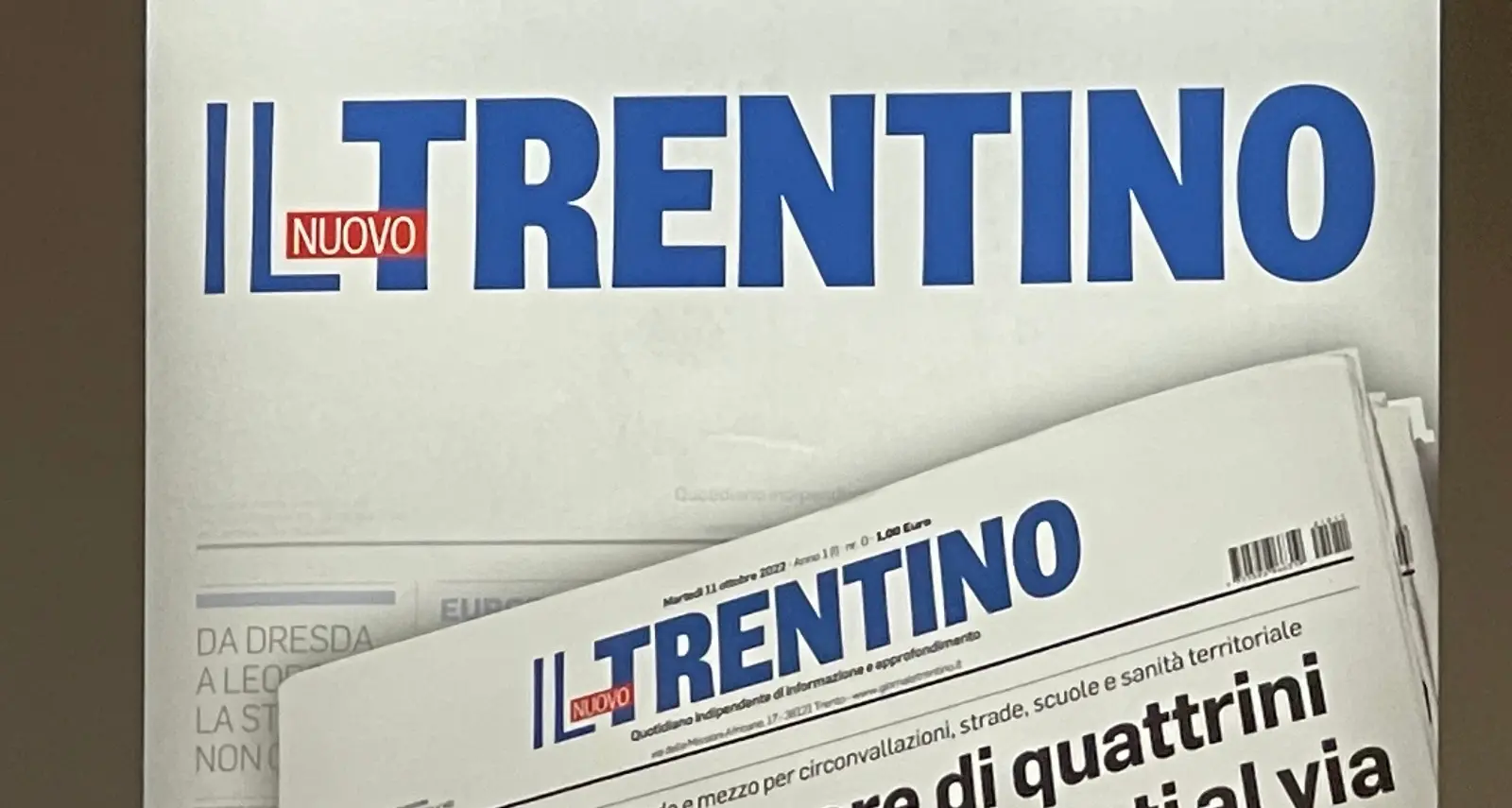 In edicola dal 18 ottobre «Il nuovo Trentino», per un approfondimento agile e sostenibile