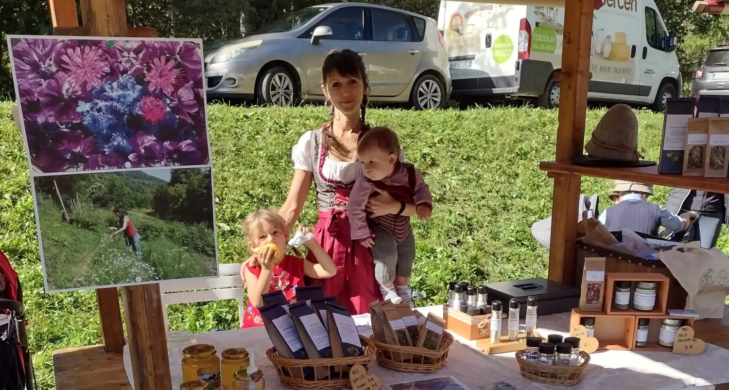 Chiara Dallago, le piante officinali e il b&b nella sua val di Rabbi