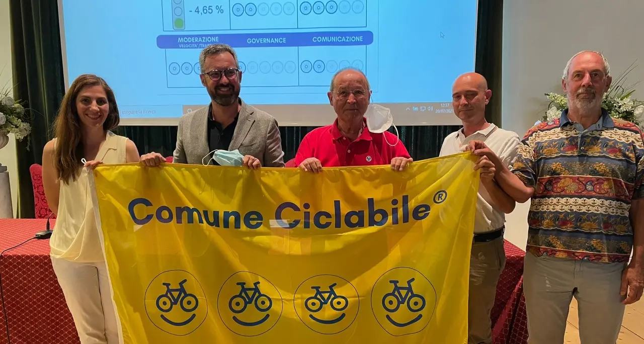 Trento città amica delle biciclette: premiata dalla Fiab