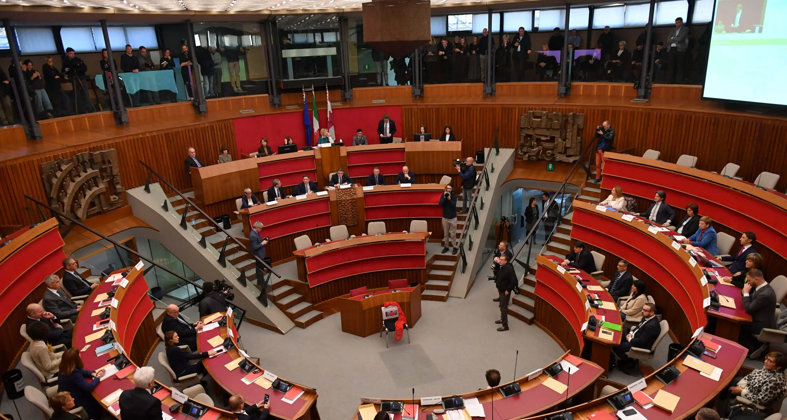 Consiglio provinciale, nominati i capigruppo dei partiti