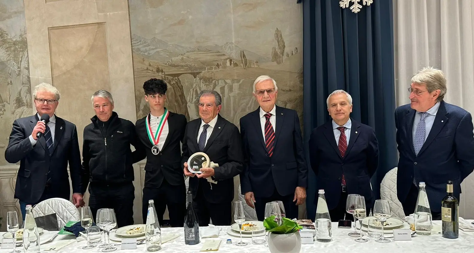 Alessio Magagnotti e Giuseppe Zoccante i “Veterani dello Sport” di Trento