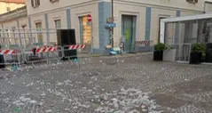Trento, dopo la notte magia inizia la pulizia straordinaria