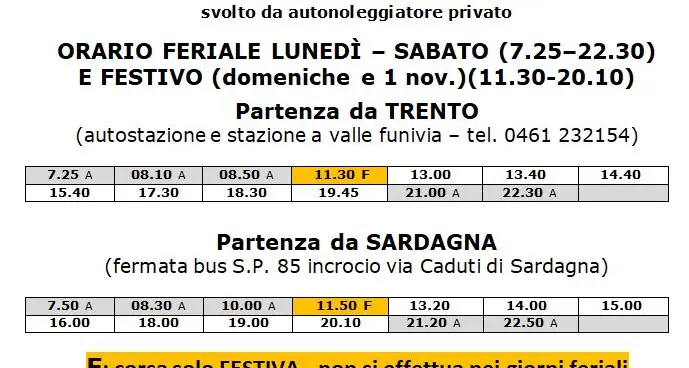 Manutenzione straordinaria, ferma la funivia di Sardagna