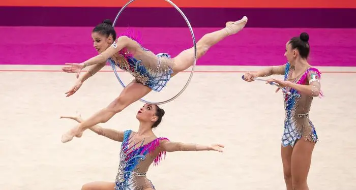 Le “Farfalle” della ginnastica ritmica italiana a Folgaria