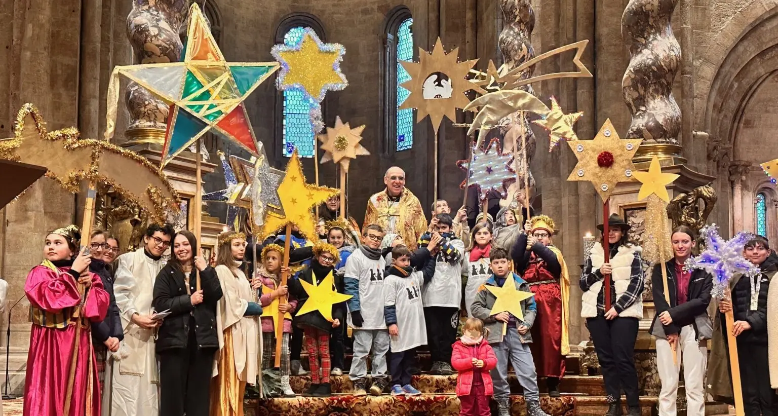 Cantori della Stella da una ventina di parrocchie riuniti nel Duomo di Trento