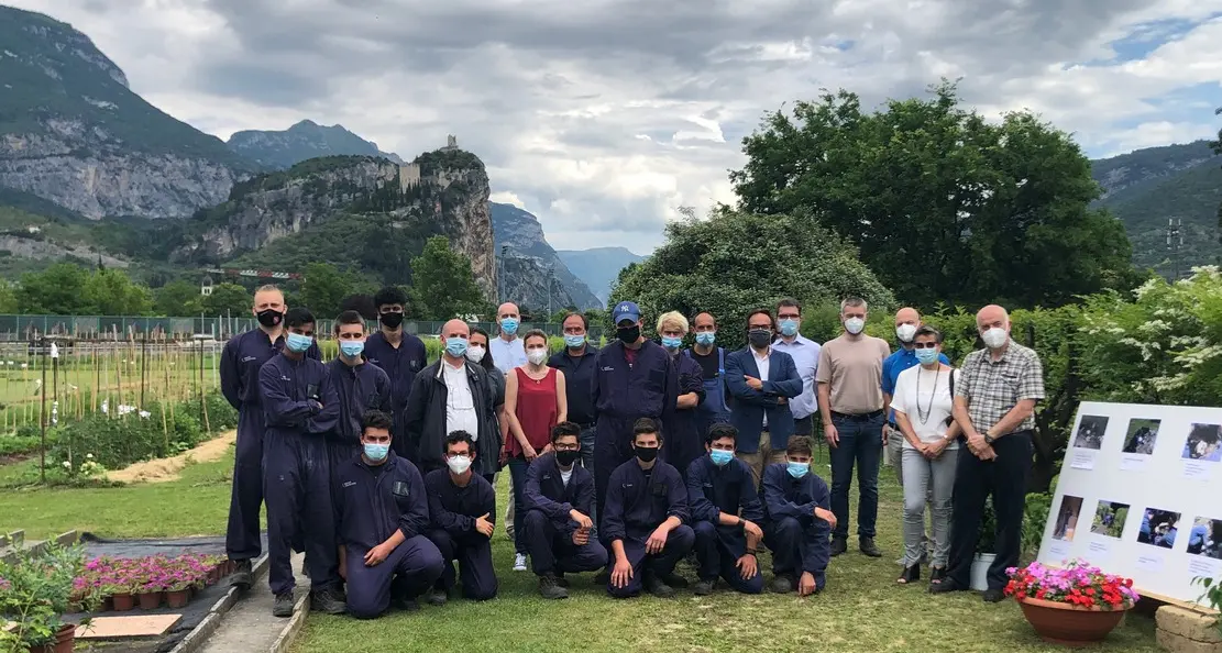 Gli studenti dell’Enaip artefici del nuovo sistema di irrigazione nelle campagne di Arco