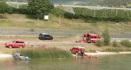 In corso ricerche 41enne scomparso sul lago di Terlago