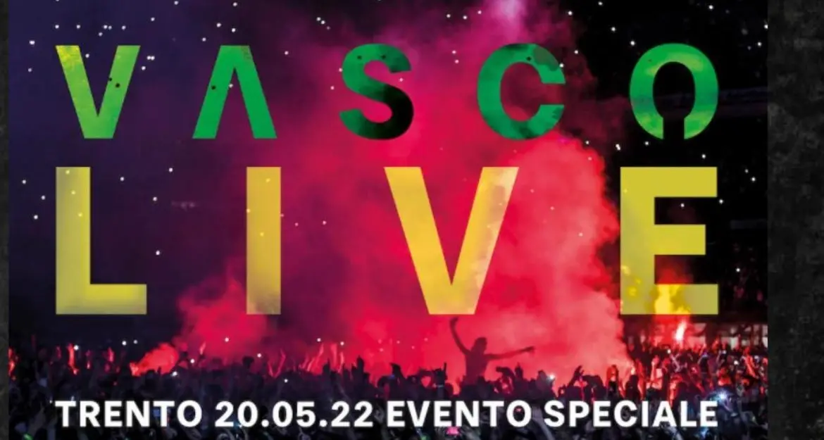 Concerto di Vasco Rossi: 60 mila biglietti riservati all’Euregio, il cantante a Trento diversi giorni