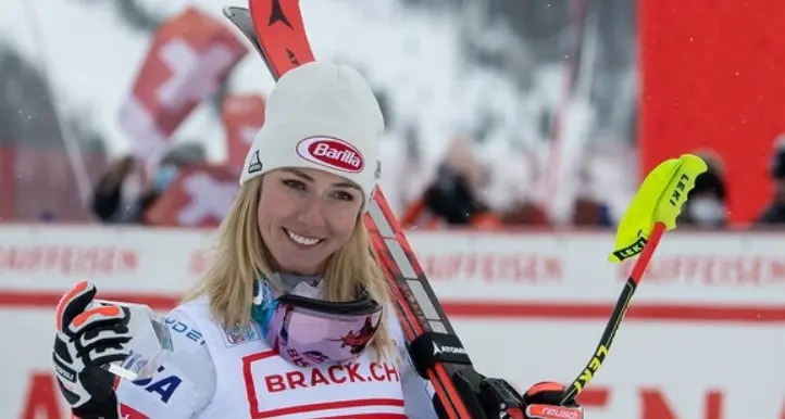 Mikaela Schiffrin torna sugli sci ad Andalo dopo la caduta a Cortina