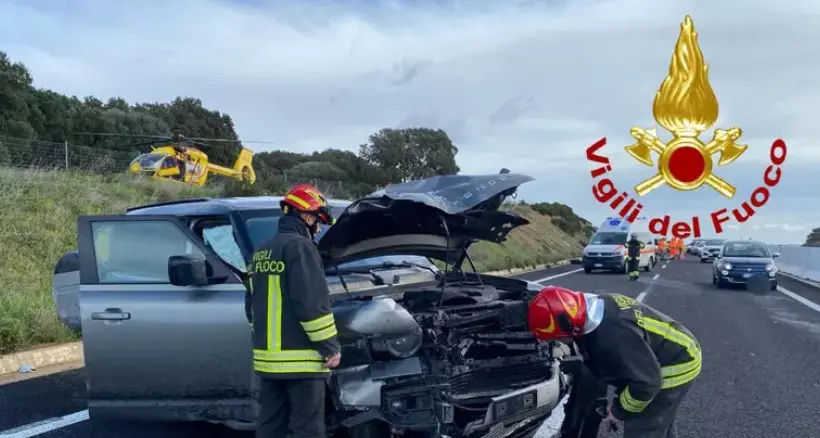 Scontro tra auto nel Veronese: 7 feriti, ci sono anche 2 bambini