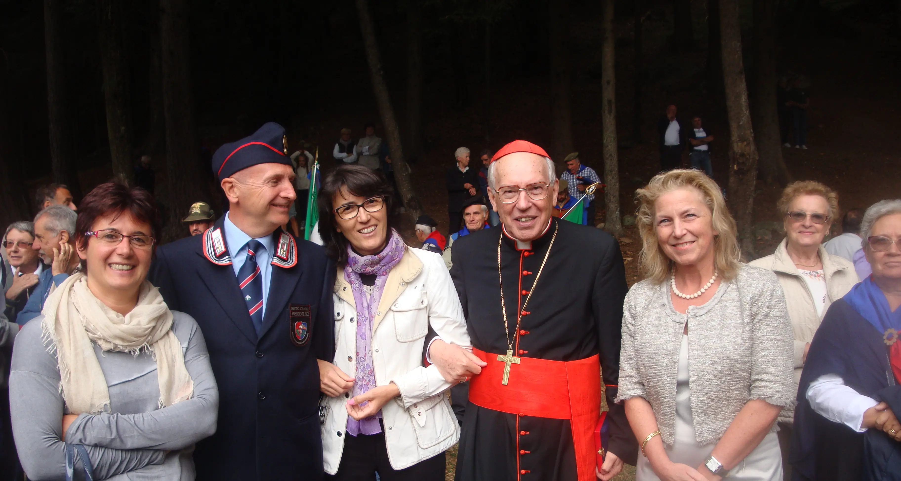 Dai Fanti di Castel Condino un regalo per Papa Francesco