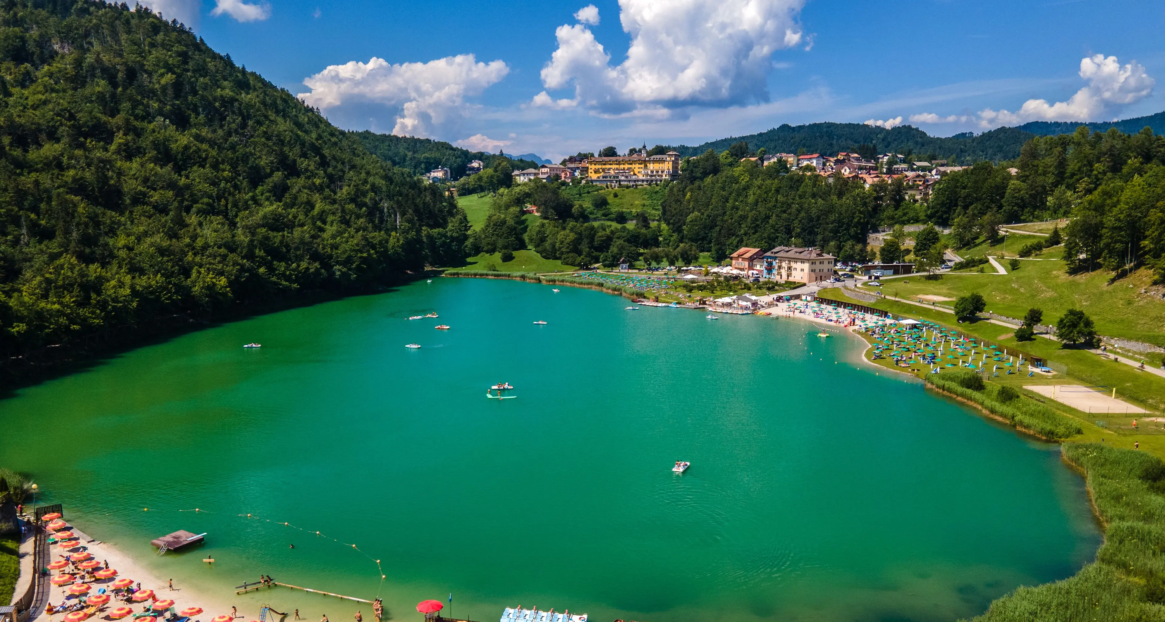 Il lago di Lavarone vuole diventare totalmente plastic free