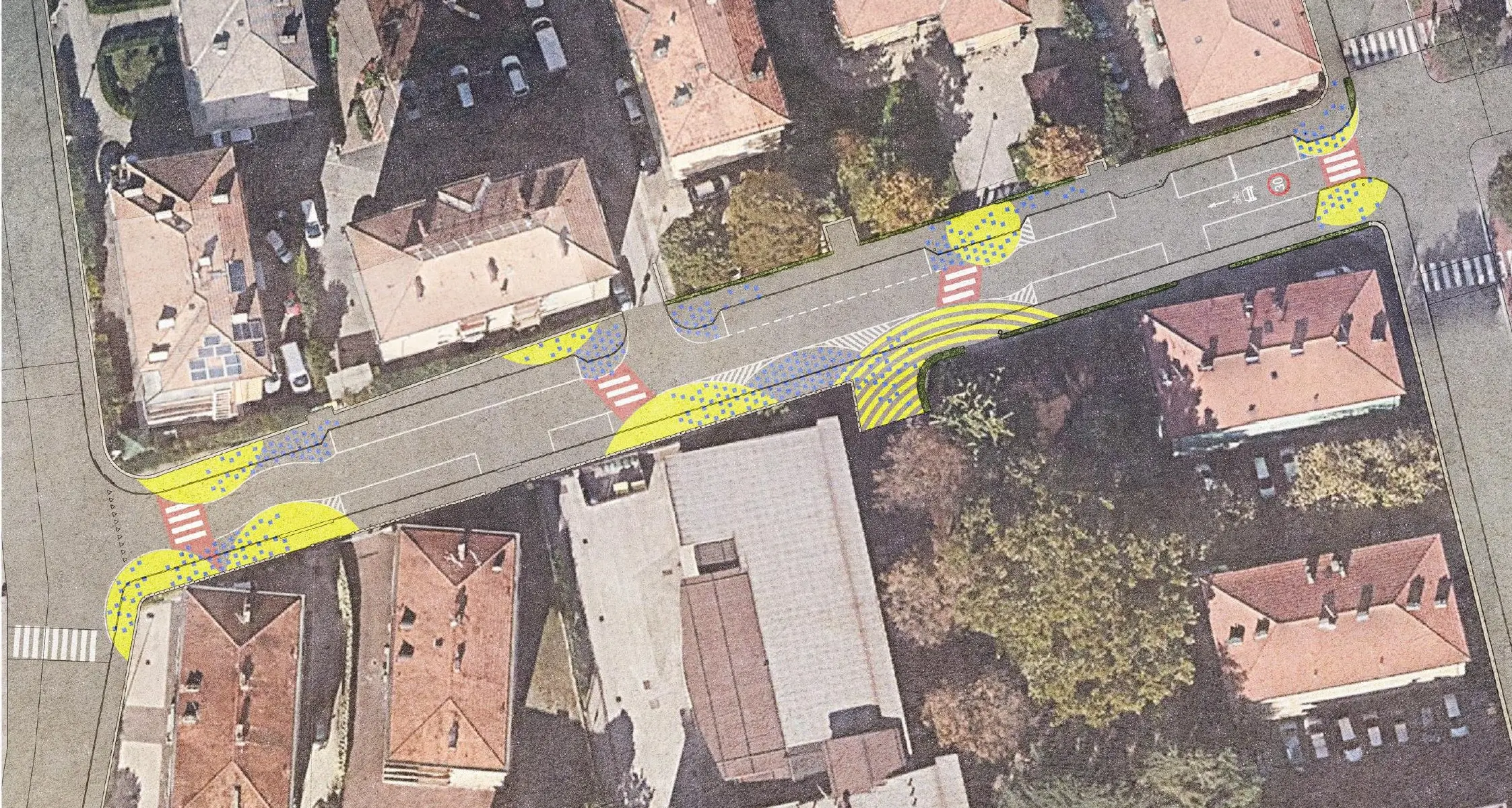 Colori e chicanes, così via Zandonai punta alla mobilità “lenta”