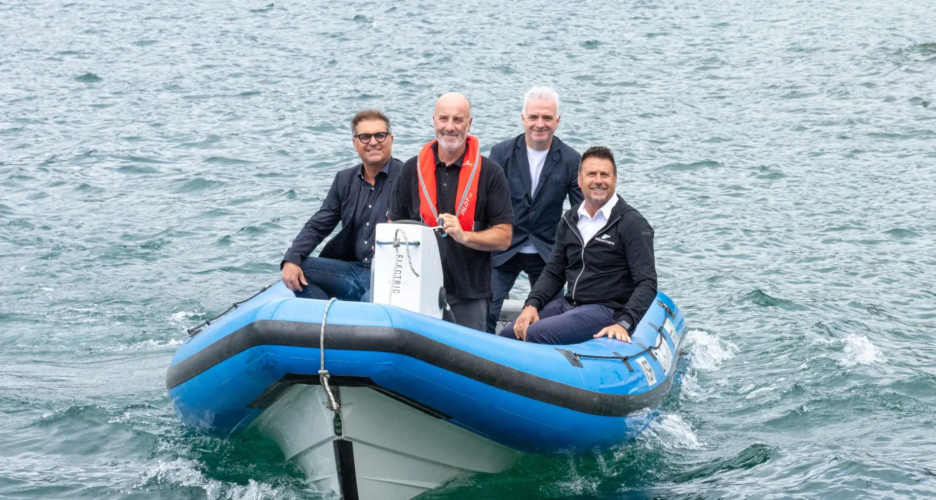 Per il Garda Trentino arrivano cinque nuovi gommoni elettrici