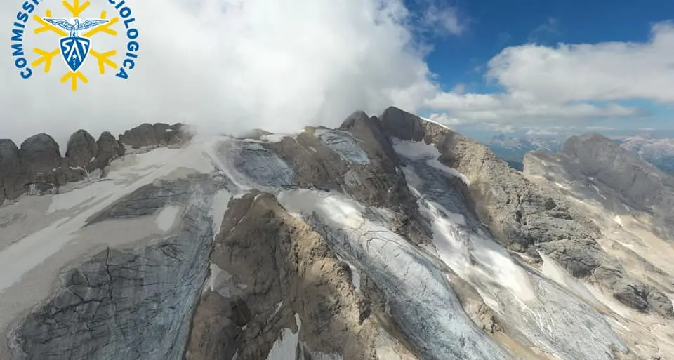 Marmolada, per il glaciologo Muse il ghiacciaio scomparirà in 30 anni