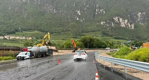 Tangenziale di Trento, domani apre la corsia sud del bypass