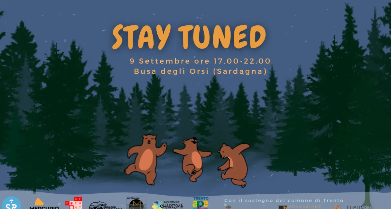 Trento, con Stay Tuned alla “busa degli orsi” torna la musica dal vivo