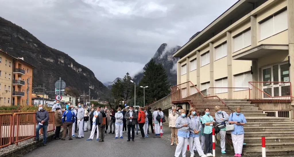 Scatta l’allarme in ospedale, il Comune di Mezzolombardo: “Nessun danno”