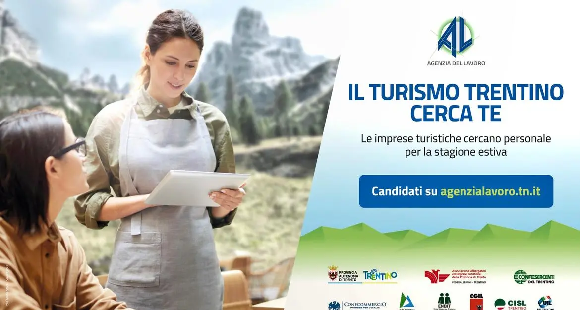 Un lavoro nel turismo? In Trentino si raccolgono le candidature