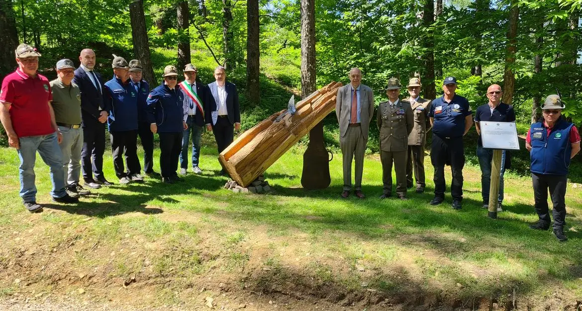 Inaugurato a Tenna il “Bosco della Memoria”