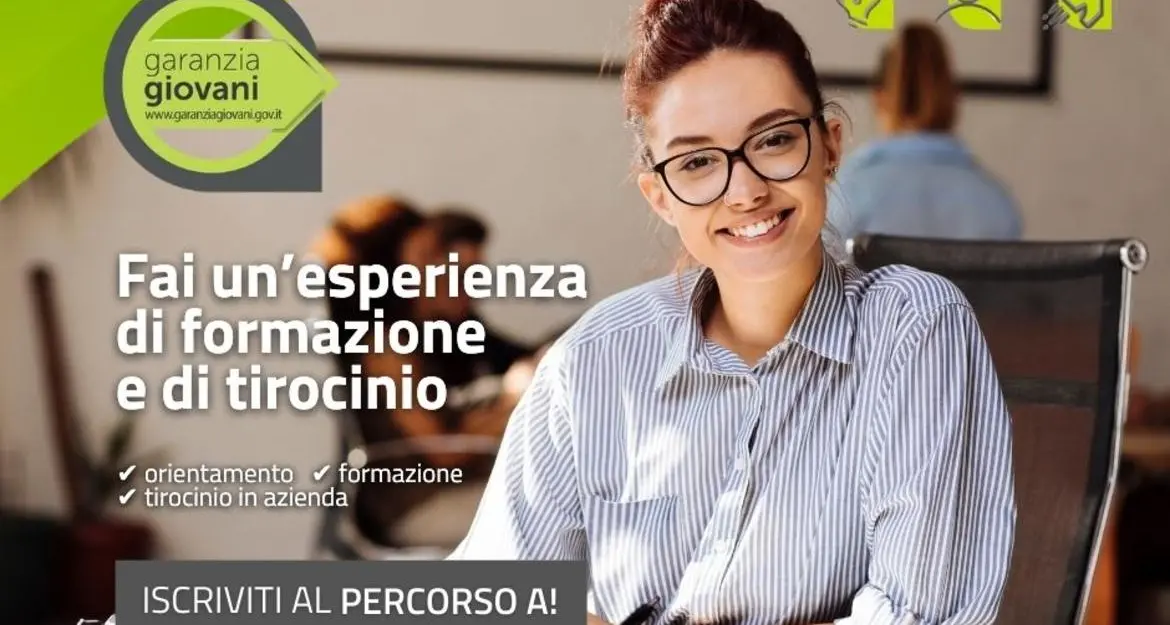 Parte “Percorso A” per giovani fra 15 e 29 anni che non lavorano e non studiano