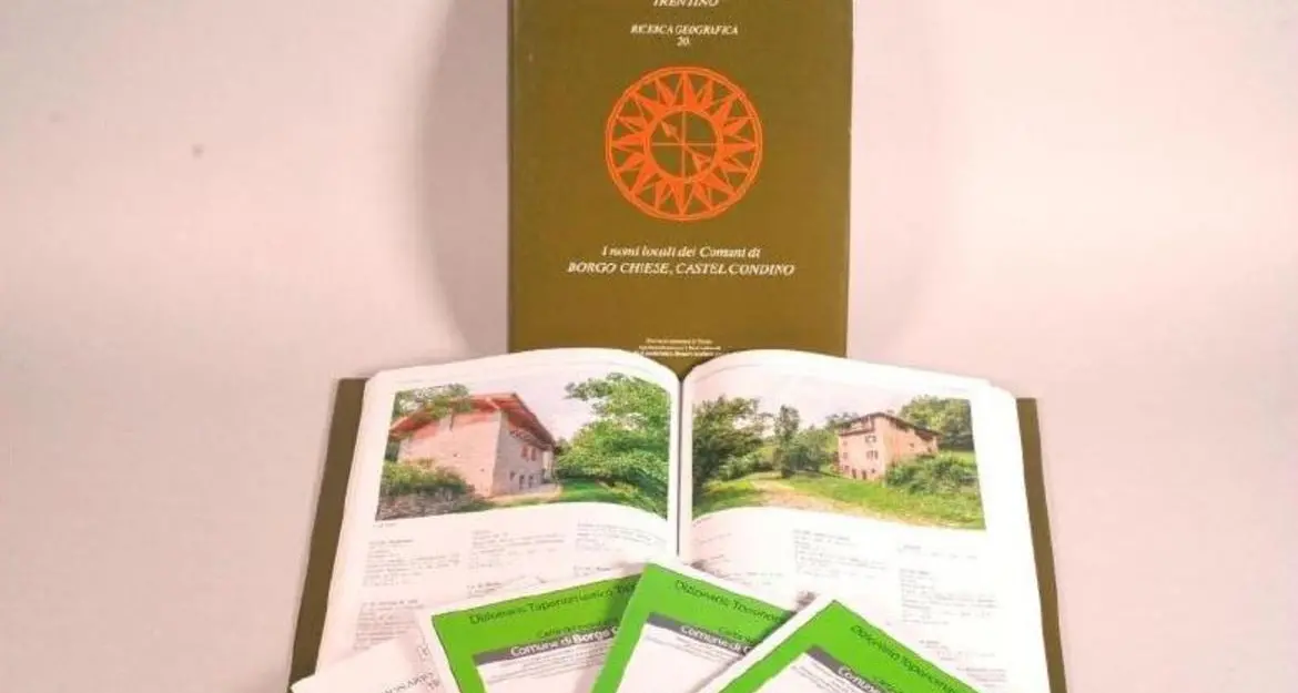 I 2.090 toponimi in dialetto di Borgo Chiese e Castel Condino in un libro
