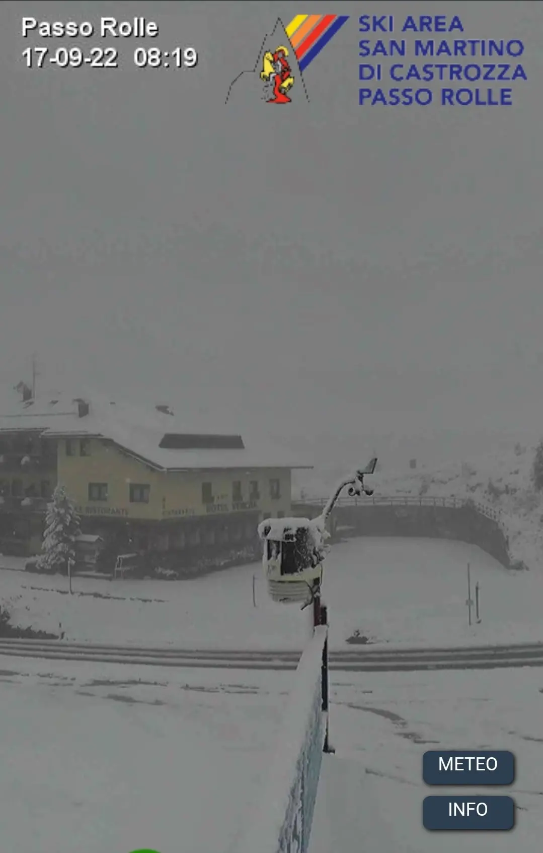 Prima neve in Trentino, montagne imbiancate dalla val di Fassa al Primiero