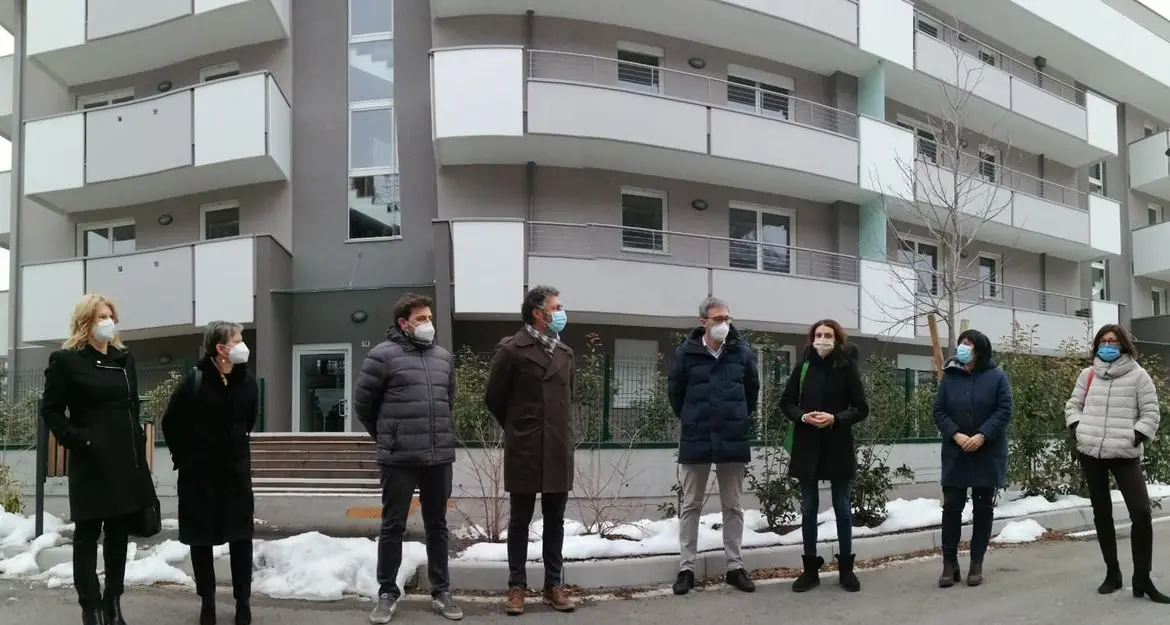 Quaranta nuovi alloggi sociali per le famiglie di Trento