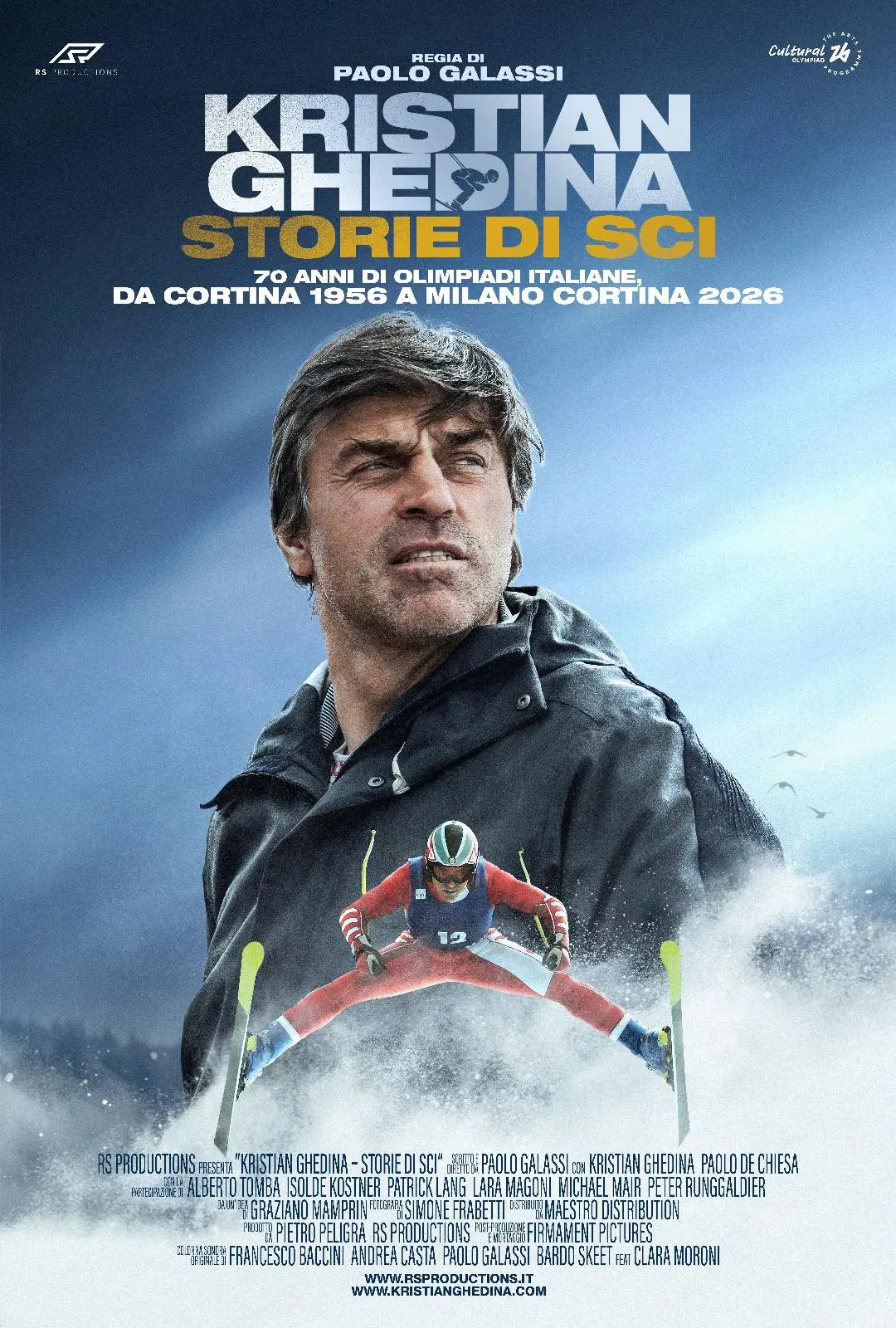 Docufilm su Kristian Ghedina: terminate le riprese