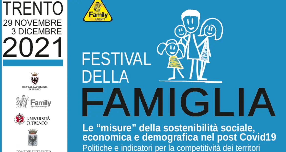Torna a Trento il “Festival della Famiglia”: si parlerà di misure nel post Covid