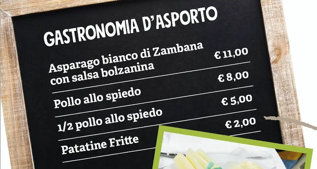Festa dell’asparago di Zambana in versione asporto
