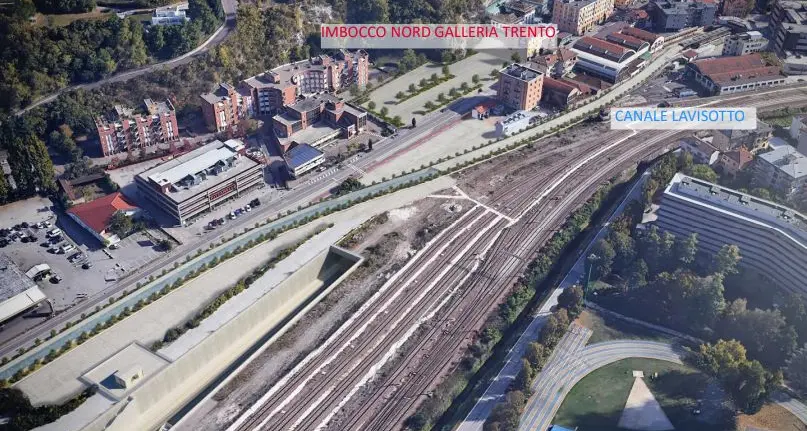 Bypass ferroviario di Trento, pubblicato il bando da 970 milioni