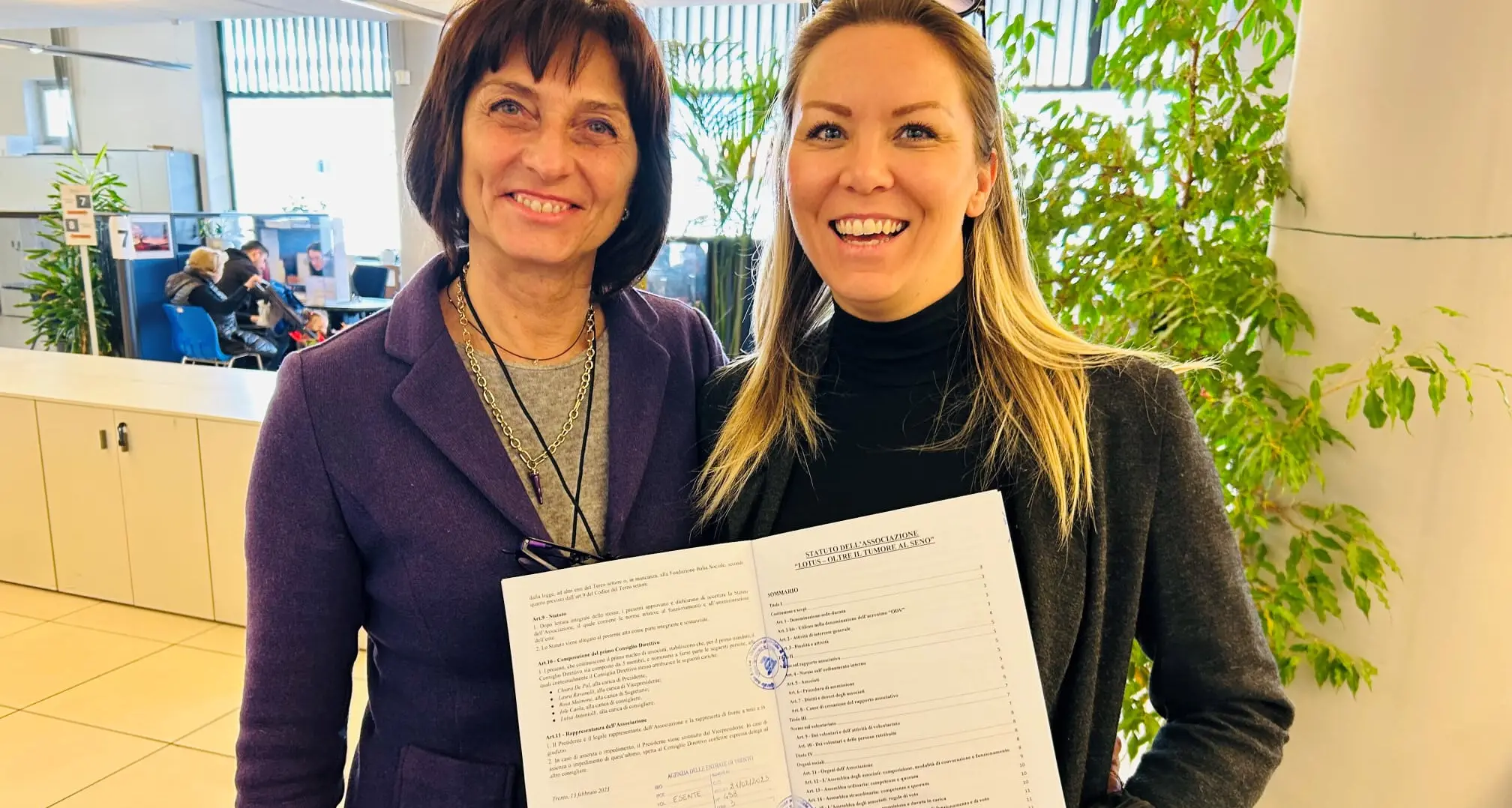 L’Associazione \"Lotus\" entra a fare parte di \"Europa Donna\"