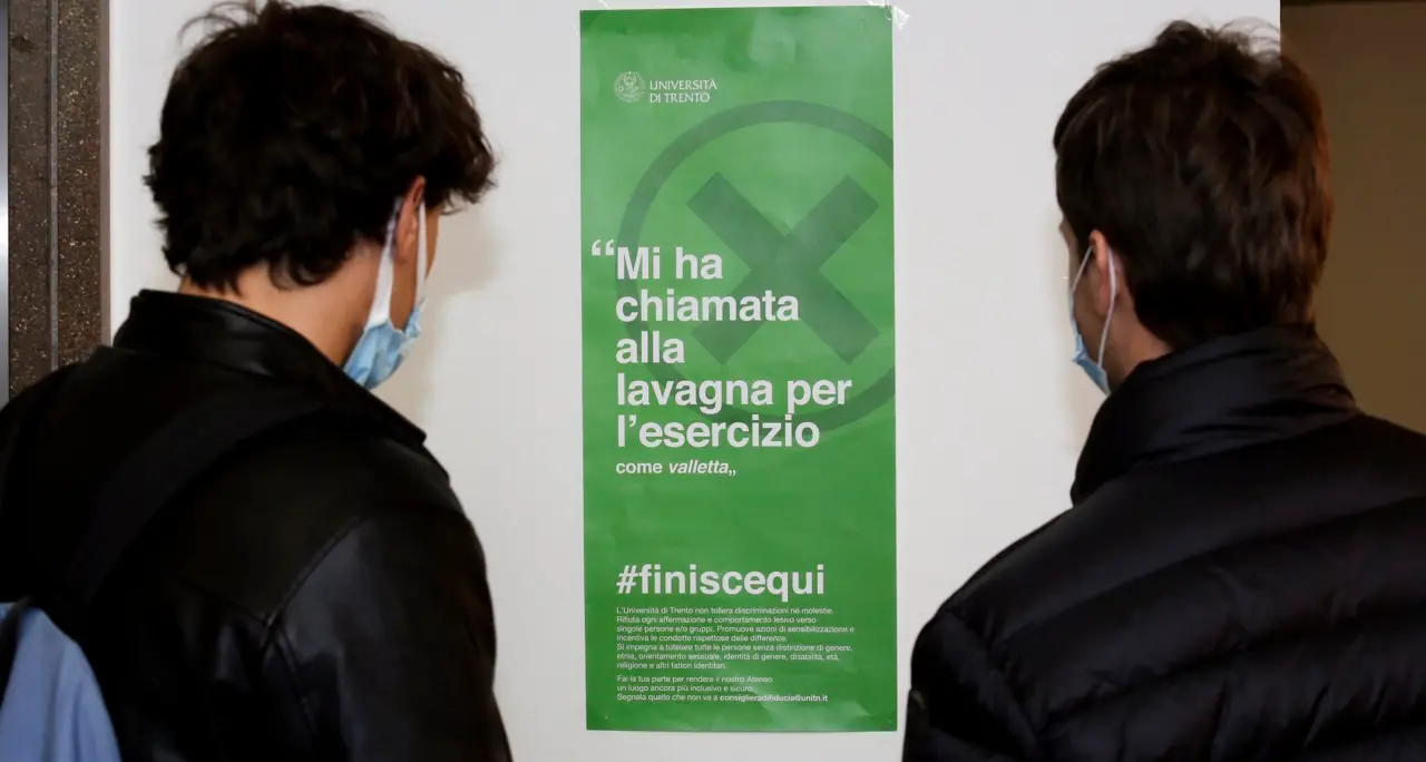 #finiscequi: per l’8 marzo Unitn lancia la campagna antidiscriminazioni