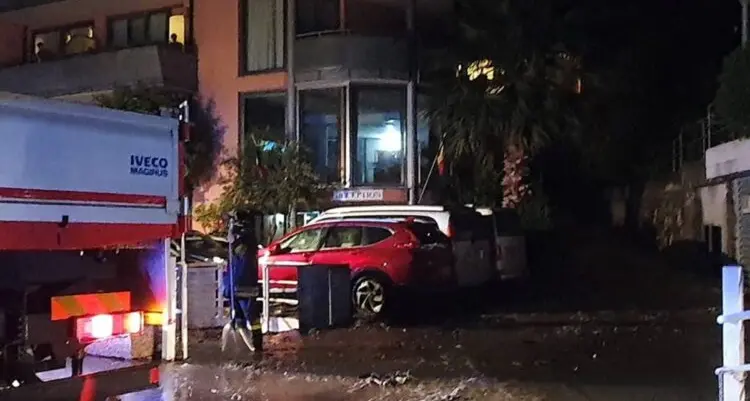 Nubifragio a Riva, l’Hotel Pier invaso da acqua e fango