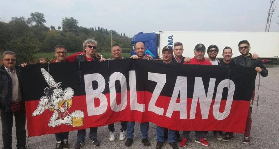 Tifo calcistico, il cuore di trentini e altoatesini è milanese