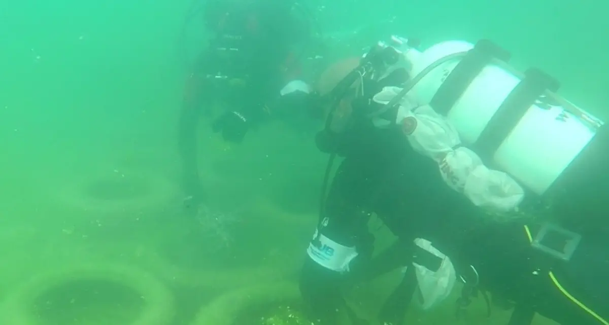 Cinquanta pneumatici recuperati nelle acque del lago di Garda: caccia aperta ai colpevoli