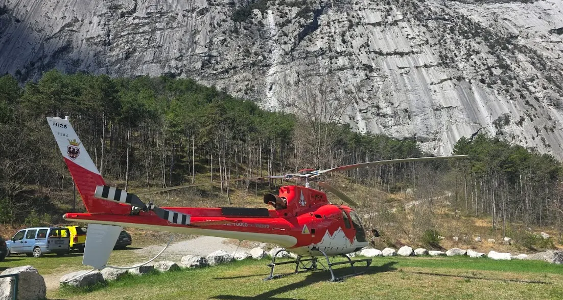 Monte Brento, due scalatori precipitano: uno è grave