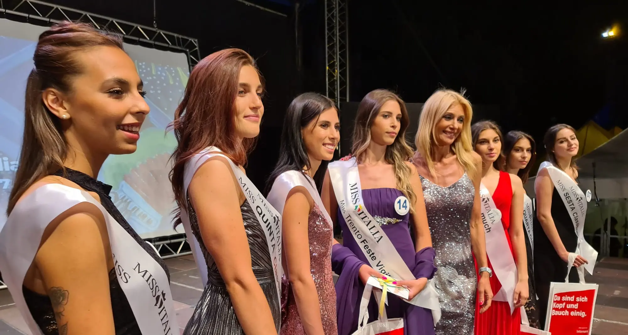 Trento, la quasi diciottenne Nicol Dalfovo incoronata Miss Feste Vigiliane