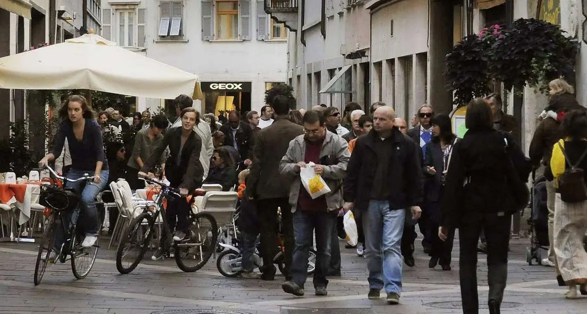 In Trentino calano i residenti: sono 542.166, meno 3.259 in un anno