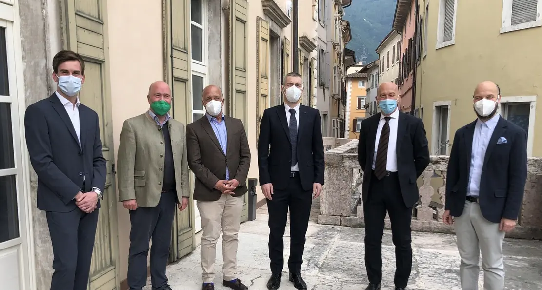 Torna ad Arco il conte Ulrich per parlare anche dei progetti sul castello
