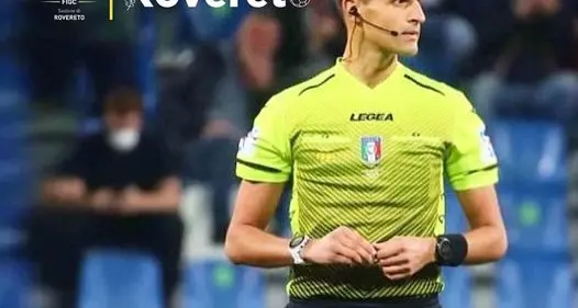 Da Rovereto alla serie A: l’arbitro Daniele Perenzoni è nel Can