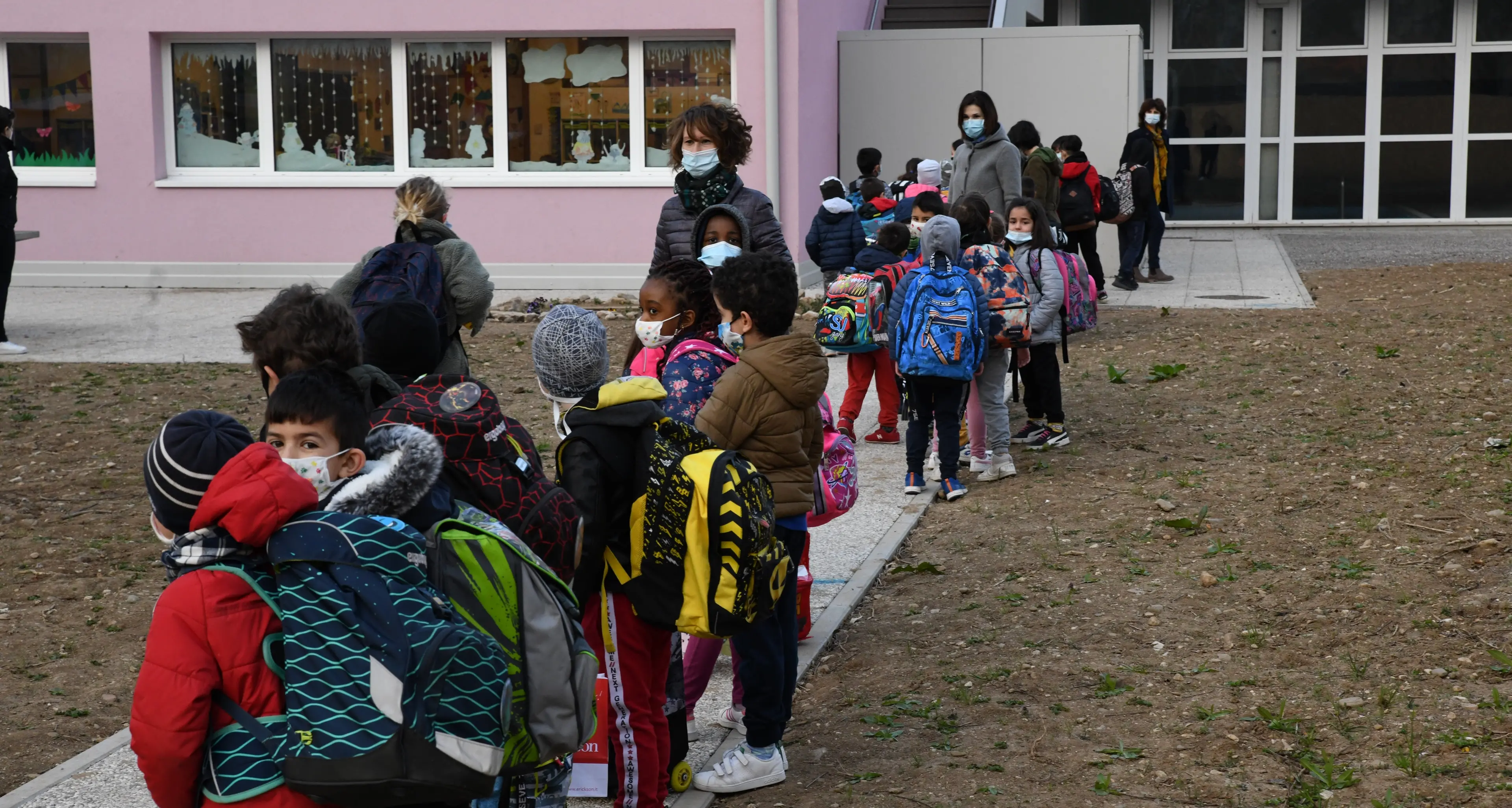 Trento, il rientro in classe dopo la Dad è quasi come il primo giorno di scuola