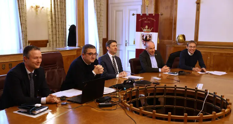 Fugatti bis, prima seduta per la nuova giunta senza Fratelli d’Italia e Zanotelli