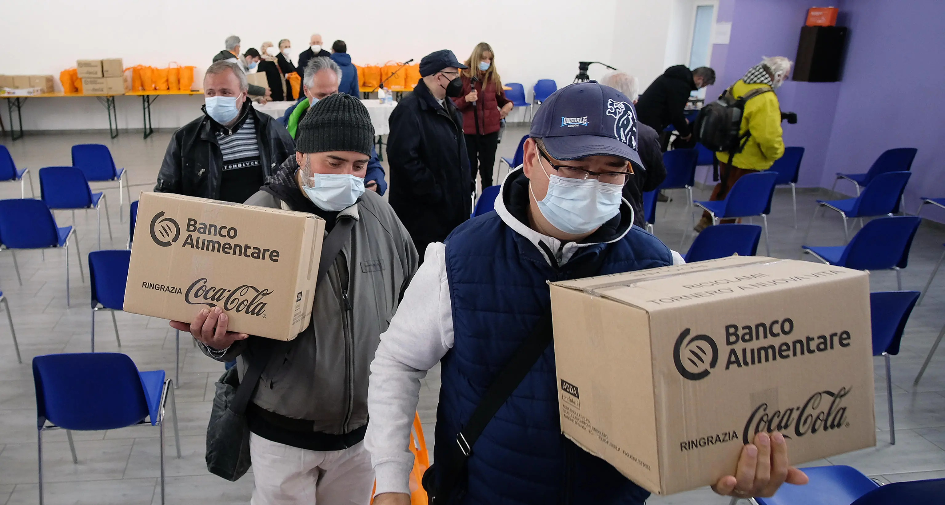 Banco alimentare, 985 tonnellate di prodotti recuperati