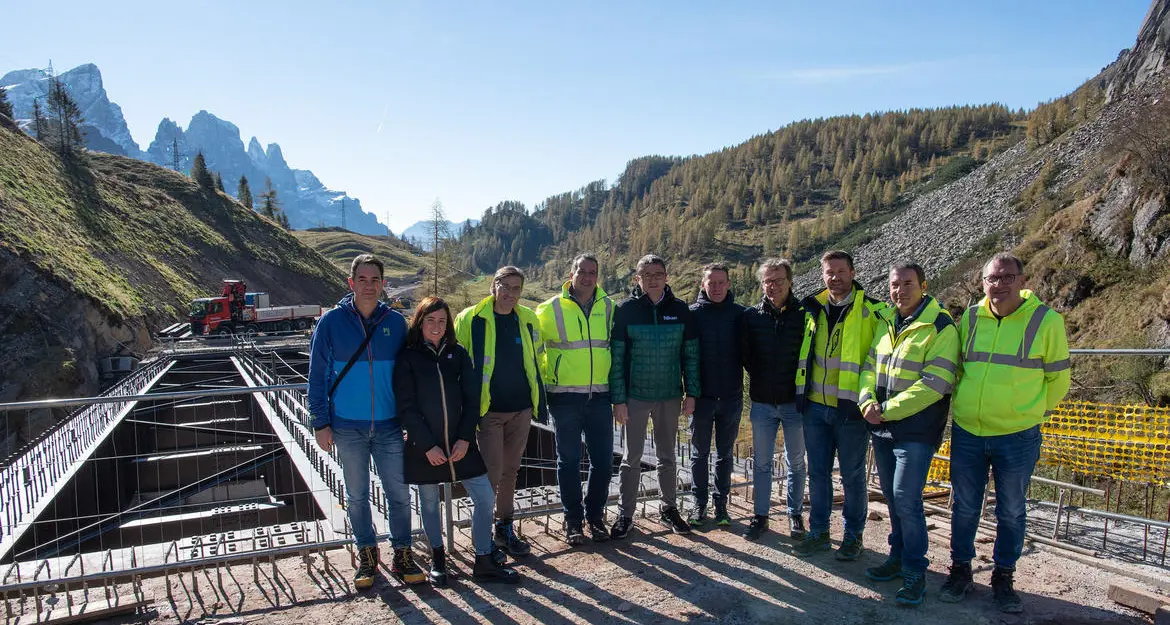 Passo Rolle, varato il ponte sul torrente Cismon